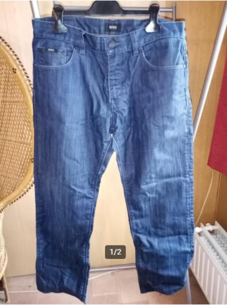 * Jeans broeken : Hugo Boss 34, John Baner 44, 5€/stuk, Ophalen of Verzenden, Gedragen, Blauw