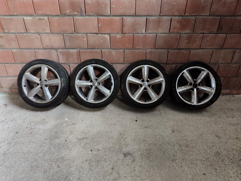 Velgen Audi met Nordicca banden, Ophalen, Audi