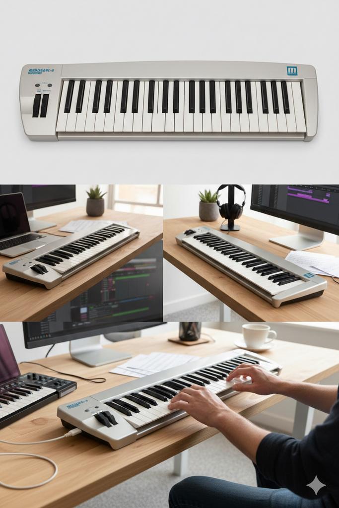 MAGIX Music Maker 17 XXL + USB MIDI Keyboard – Complete set, Ophalen, Zo goed als nieuw