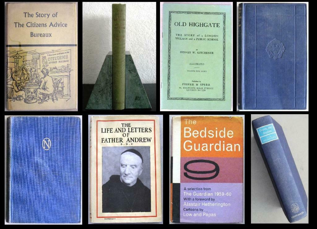 [Engeland] Acht (8) boeken o.a. The Land of Britain, Enlèvement ou Envoi