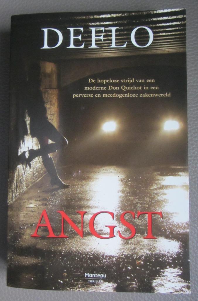 Deflo - Angst - boek in zeer goede staat..., Verzenden, Zo goed als nieuw, Deflo, België