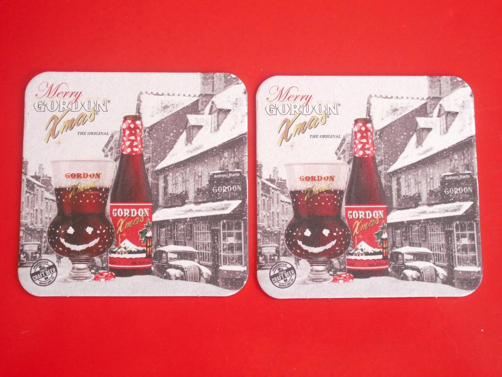 2 SOUS - BOCKS ** GORDON XMAS **, Ophalen of Verzenden, Zo goed als nieuw, Viltje(s), Overige merken