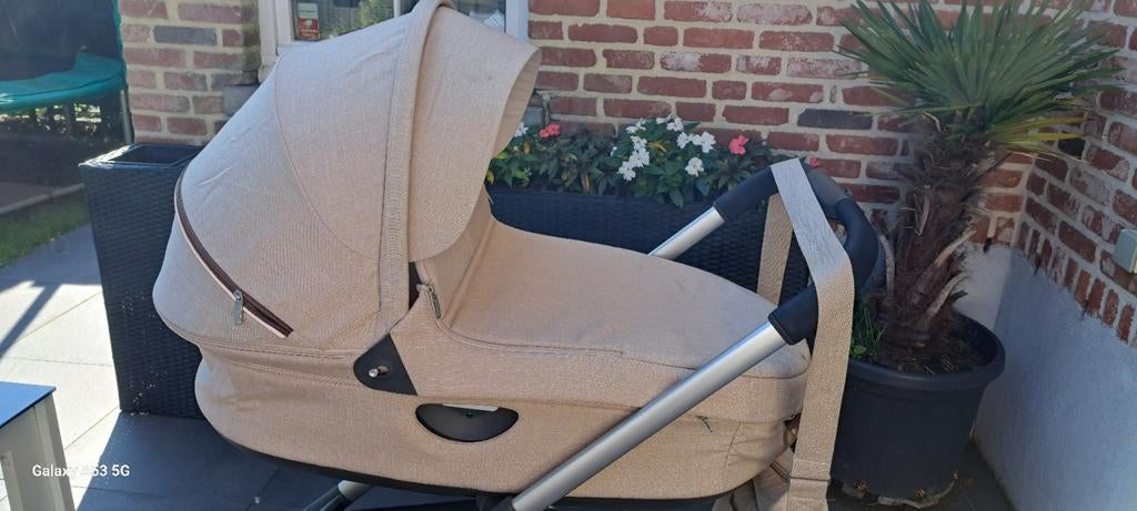 Kinderwagen Stokke met accecoires., Enfants & Bébés, Enlèvement, Poussette