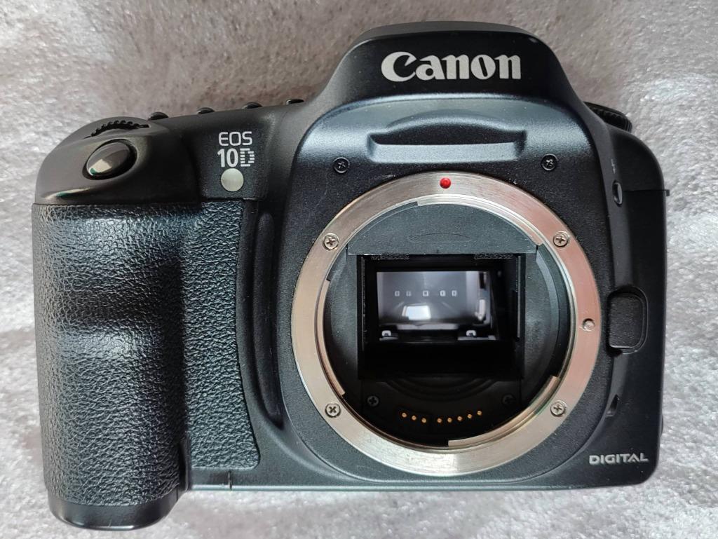 Canon 10D body (oplader, batterij, orig. verpakking), Audio, Tv en Foto, Fotocamera's Digitaal, Gebruikt, Spiegelreflex, Canon