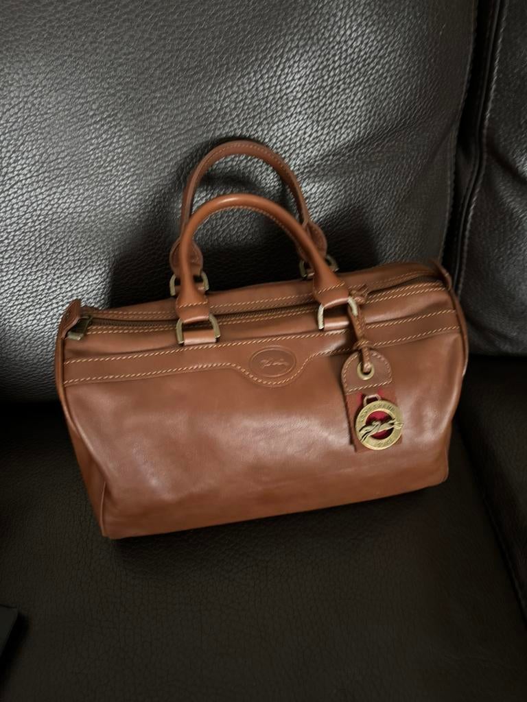 Sac Longchamp, Enlèvement ou Envoi, Utilisé, Violet, Sac à main