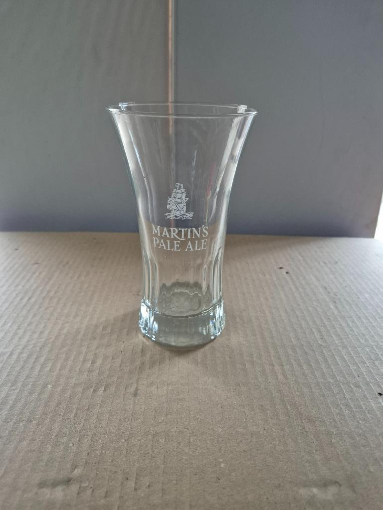 Verre Martin's Pale Ale, Collections, Enlèvement ou Envoi, Utilisé, Verre ou Verres, Autres marques