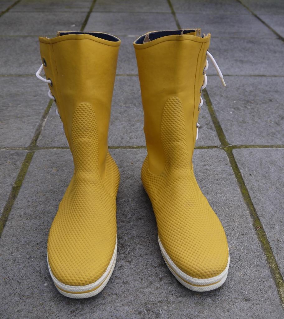Romika geel rubber regenlaarzen zeillaarzen vintage zeldzaam, Kleding | Dames, Schoenen, Geel, Ophalen of Verzenden, Romika, Regenlaarzen