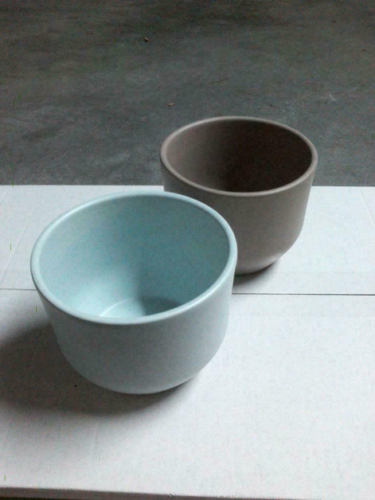 Cache-pot (2 pièces) Neufs, Jardin & Terrasse, Neuf, Enlèvement ou Envoi, Moins de 25 cm, Rond