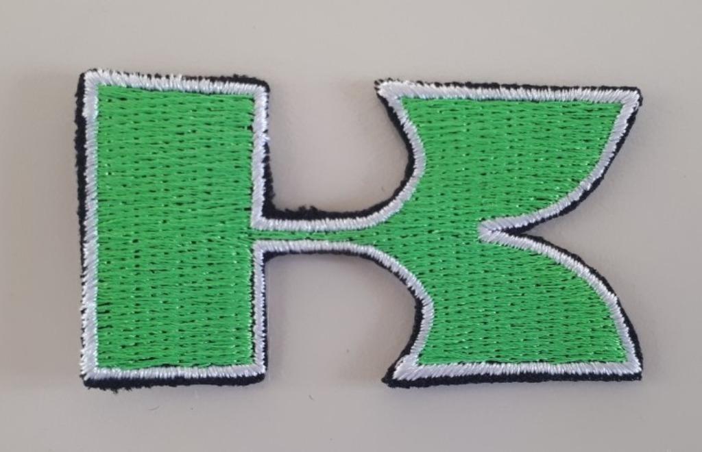 Kawasaki strijkplaatje patch - 60 x 32 mm, Ophalen of Verzenden, Nieuw
