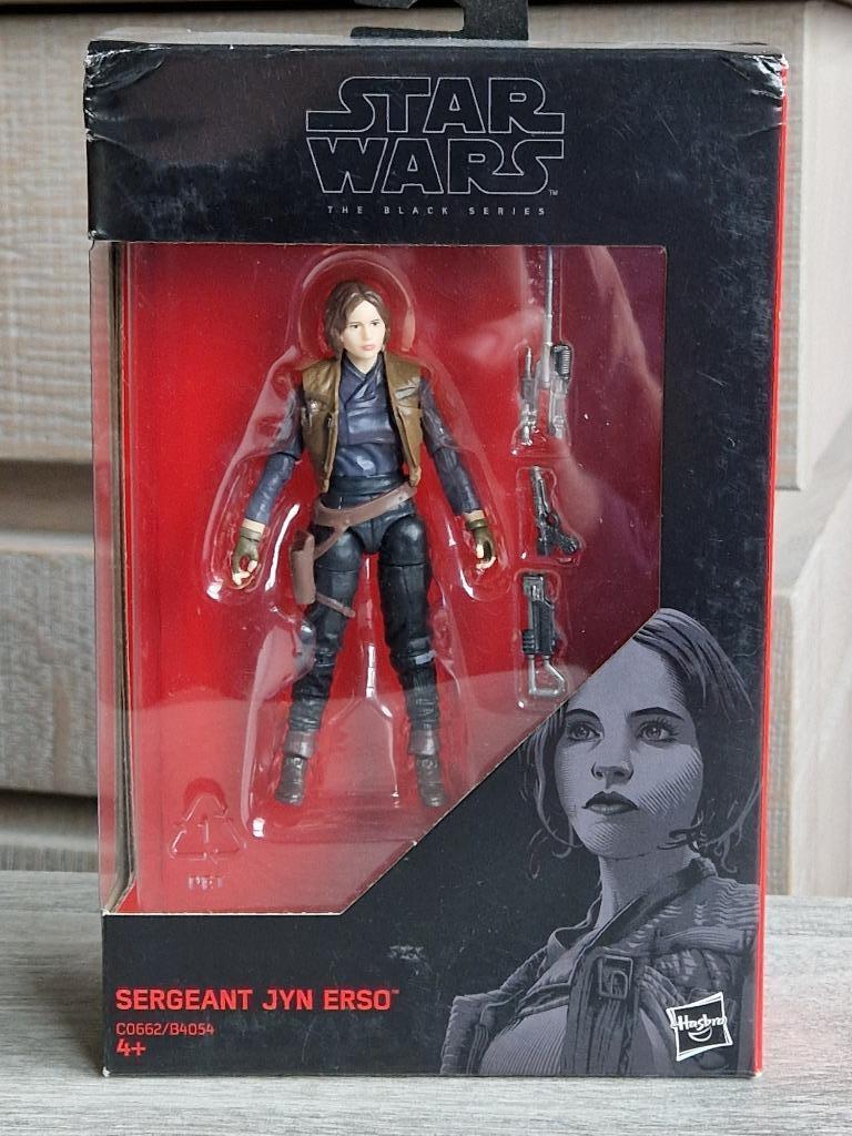 Star Wars Hasbro Sergeant Jyn Erso 2016 The Black Series Ro, Verzamelen, Star Wars, Ophalen of Verzenden, Nieuw, Actiefiguurtje