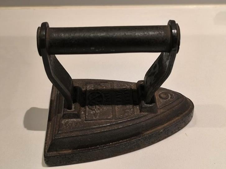 Sylvester 's patent Salter, oud strijkijzer, Antiek en Kunst, Ophalen of Verzenden