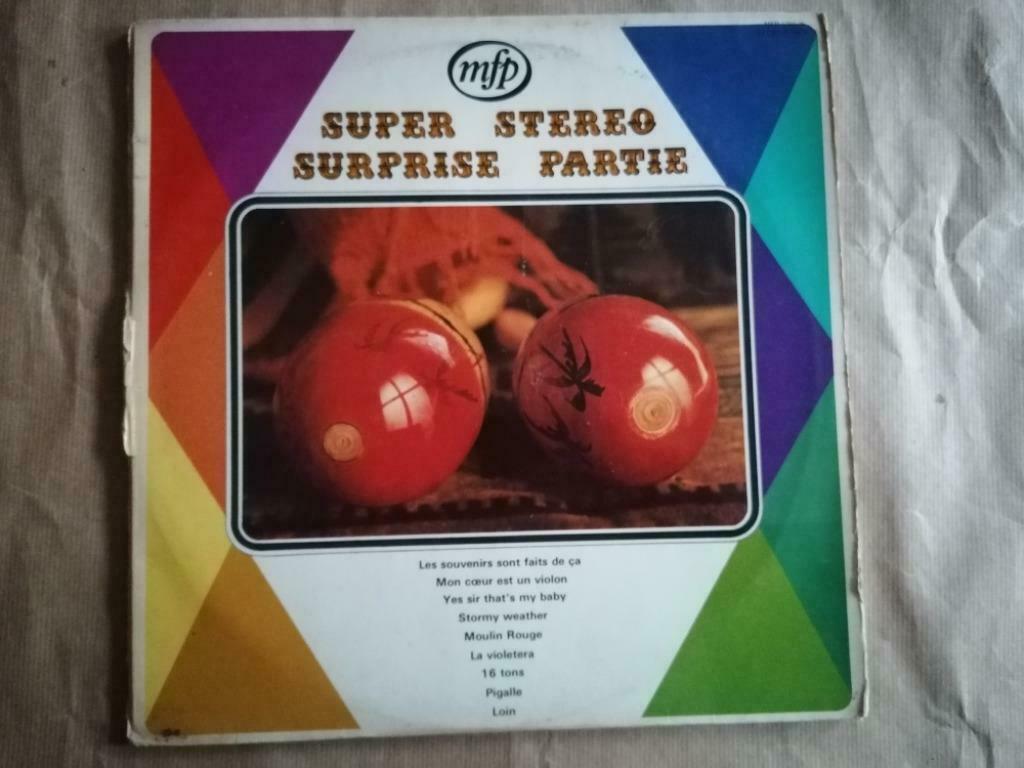 Double 33T Super Stereo - Surprise Partie Label : Music For, Enlèvement ou Envoi, Utilisé