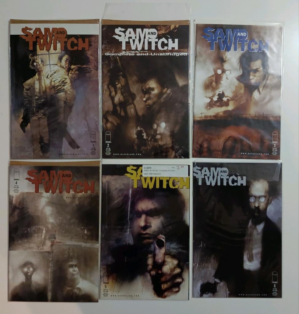Sam & Twitch + Case Files (Complete collectie - 55 comics), Boeken, Ophalen of Verzenden