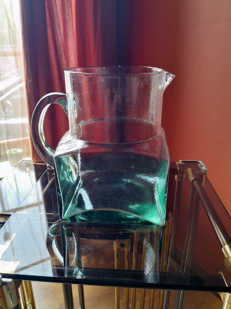 Cruche en verre, Antiquités & Art, Enlèvement ou Envoi