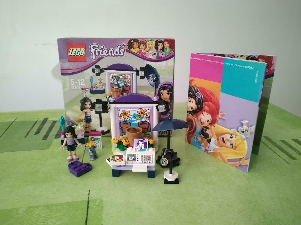Lego Friends 41305 Le studio photo d'Emma complet avec manue, Enlèvement ou Envoi, Utilisé, Ensemble complet, Lego