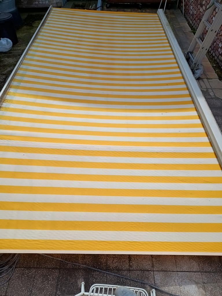 Marquise Longeur 6m largeur 3m électrique pour grand terrass, Enlèvement, Utilisé, Marquise, Électrique