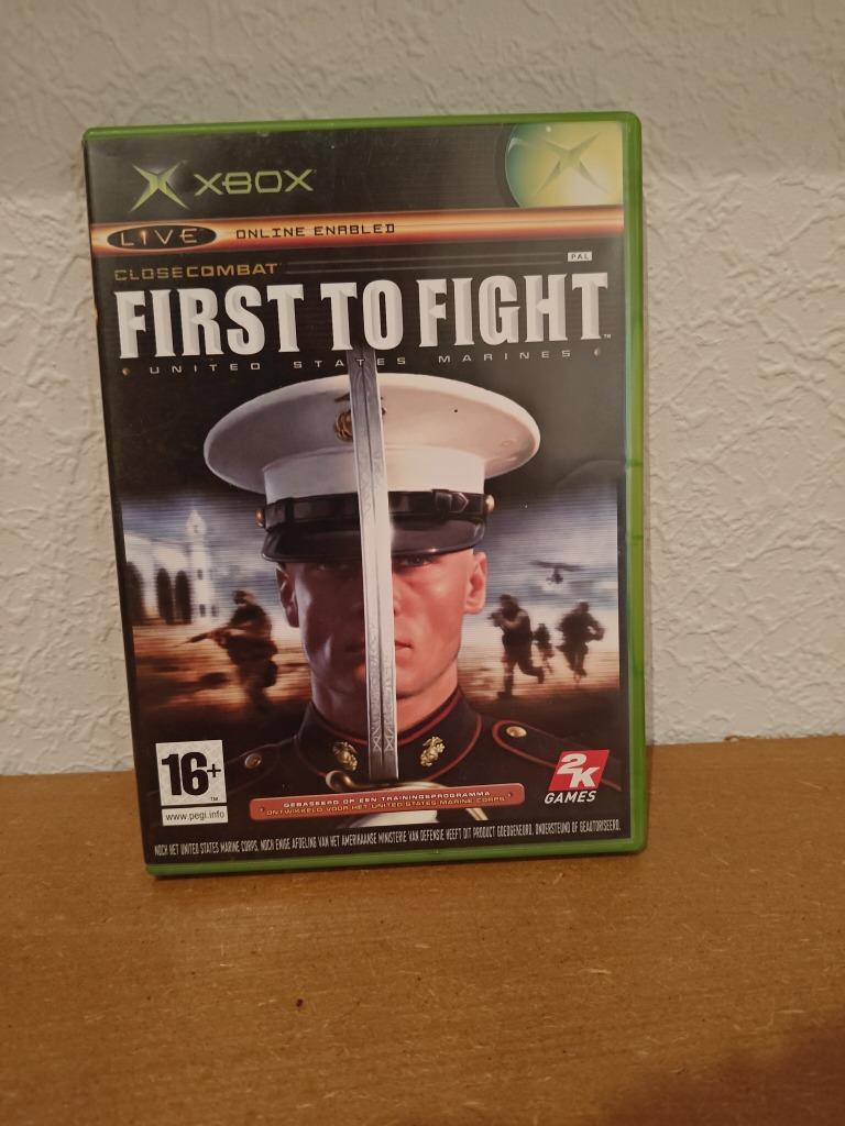 First To Fight Xbox, Games en Spelcomputers, Games | Xbox Original, Gebruikt, Shooter, Ophalen of Verzenden, 3 spelers of meer