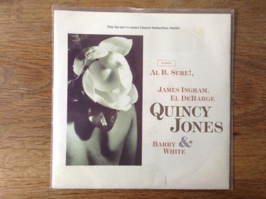 single quincy jones & barry white, Ophalen of Verzenden, R&B en Soul