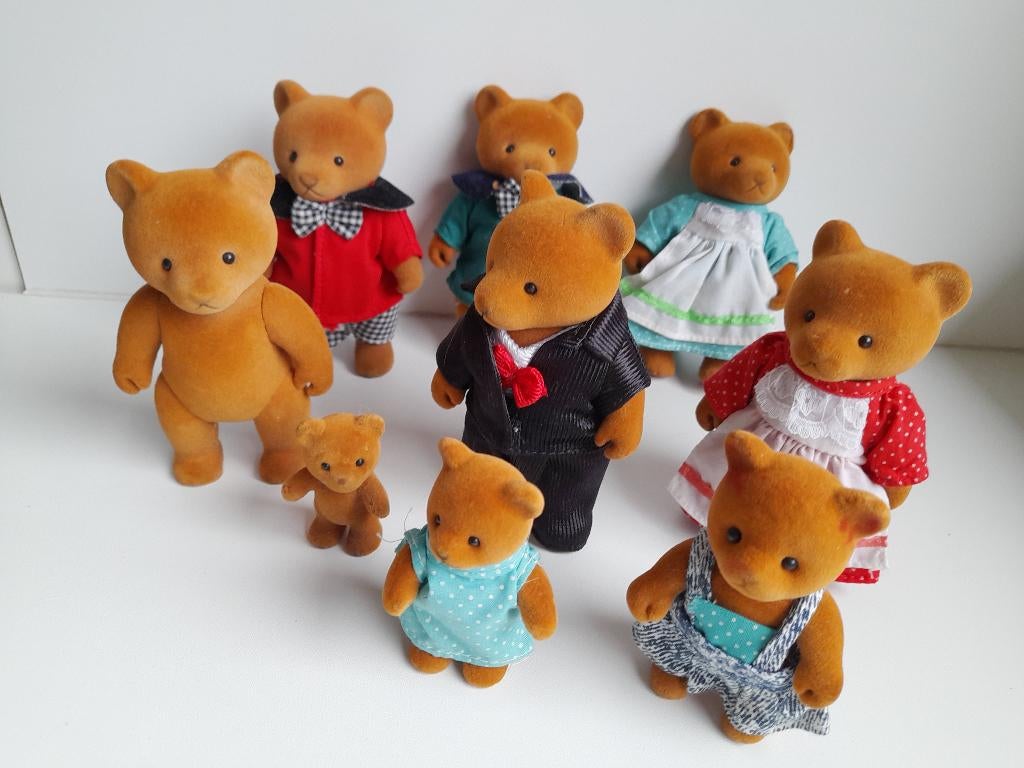 9 beertjes, Verzamelen, Beren en Cherished Teddies, Ophalen of Verzenden