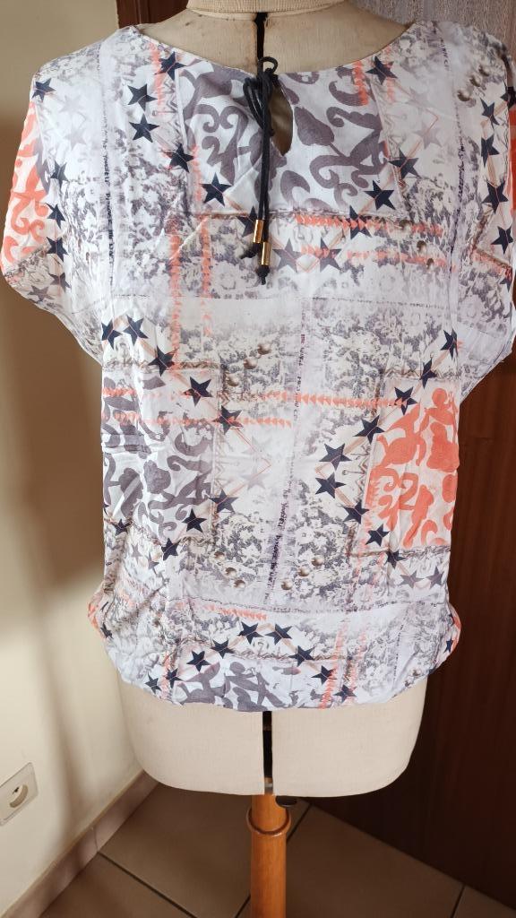 Blouse "Cartoon Merk", Maat 38/40 (M), Cartoon, Beige, Ophalen of Verzenden