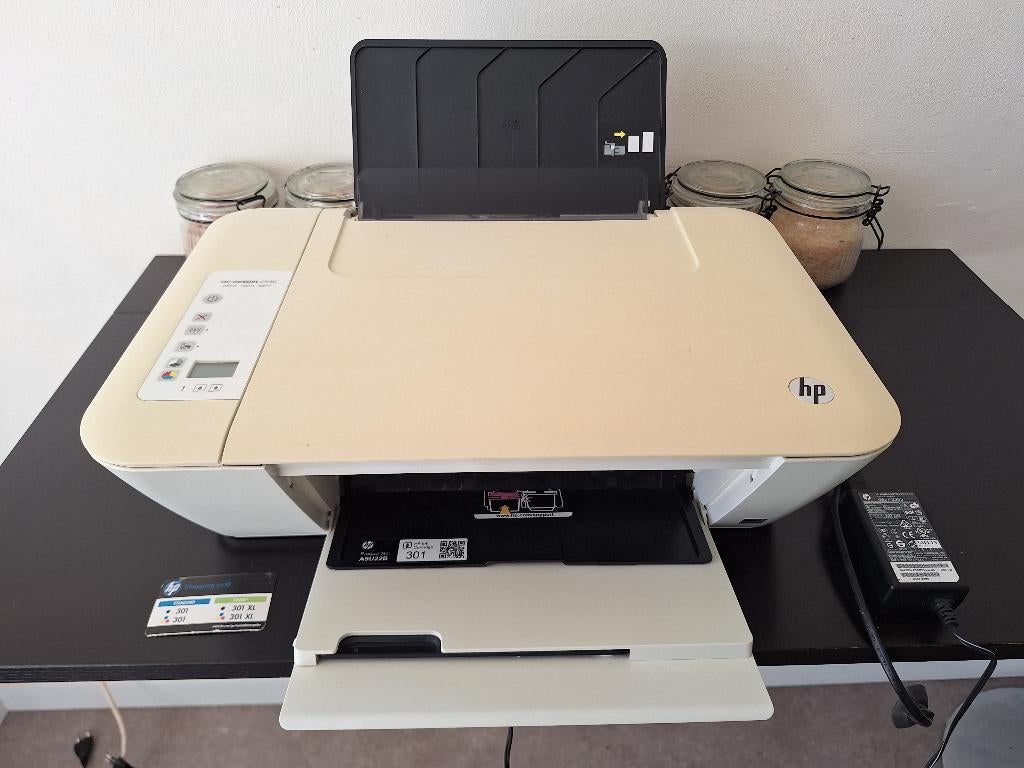 HP printer, Computers en Software, Ophalen, Hp, Gebruikt, Inkjetprinter