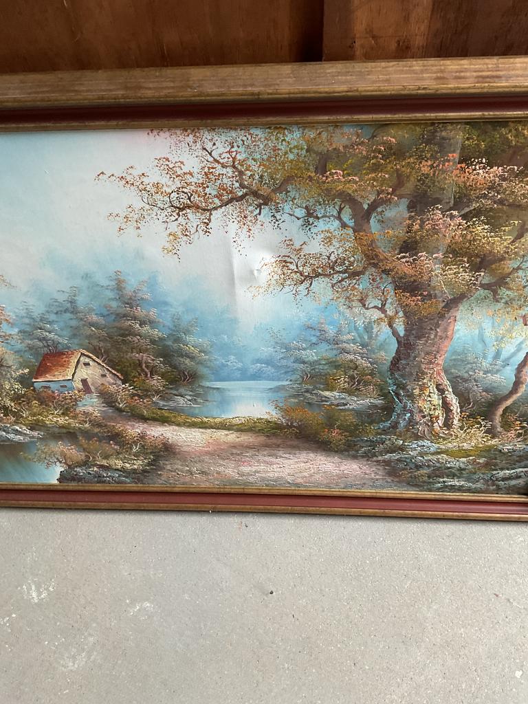 Schilderij op doek, Antiek en Kunst, Kunst | Schilderijen | Klassiek, Ophalen