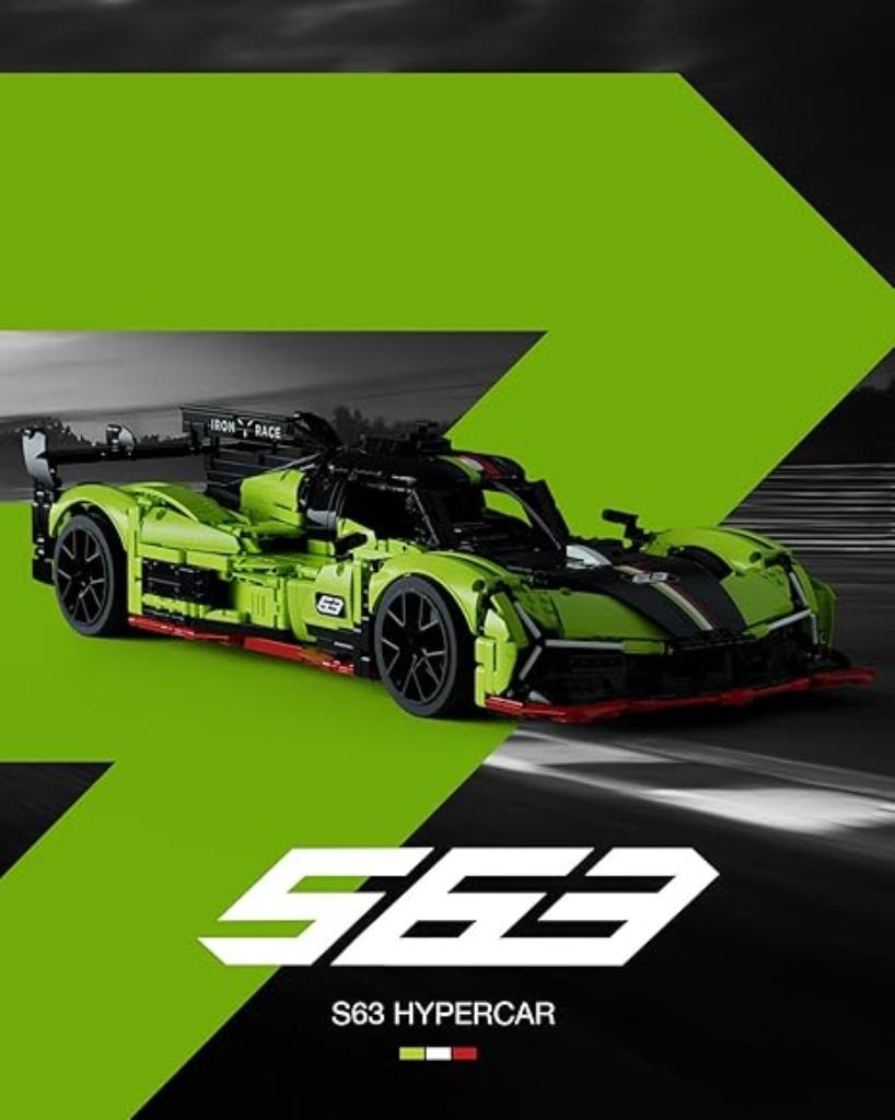 Nifeliz S63 Hypercar modelbouwset | 1:8 | Nieuw, Overige merken, Verzenden, -, Groter dan 1:32