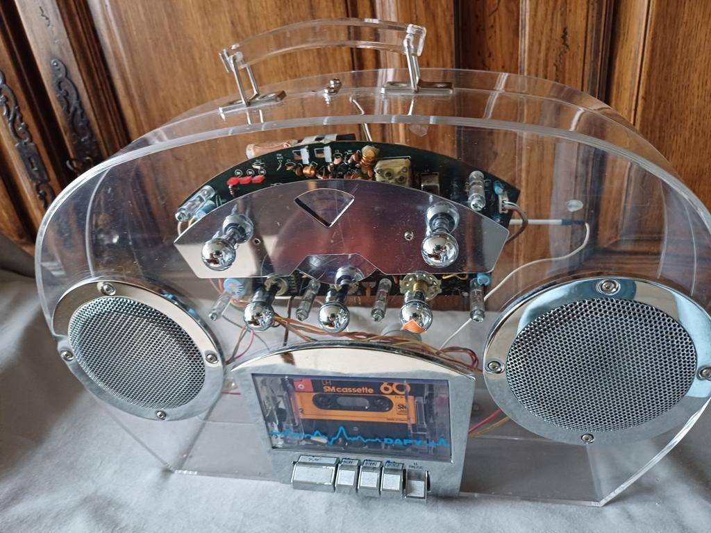 COLLECTOR item *RADIO/Casette speler j'n 70/80, Ophalen of Verzenden, Zo goed als nieuw, Radio