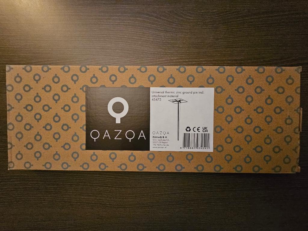 Qazqa grondpin thermisch verzinkt met bevestigingsmateriaal, Ophalen, Nieuw, Zink, Overige typen