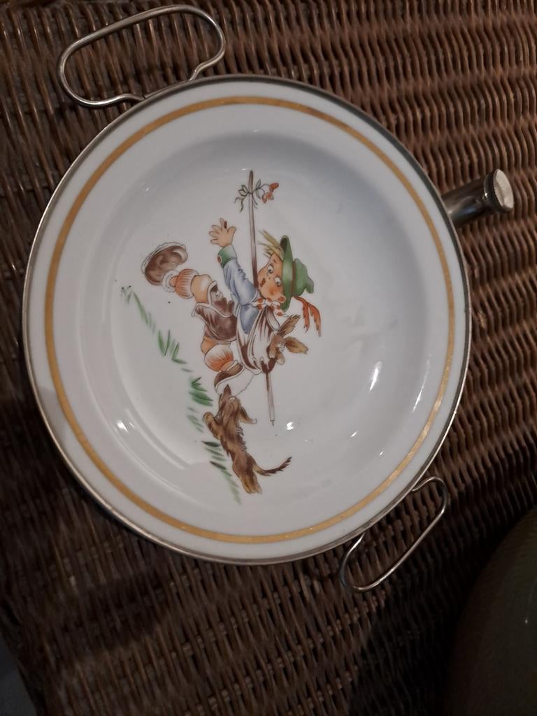 Vintage, warmhoudbord., Antiek en Kunst, Ophalen of Verzenden
