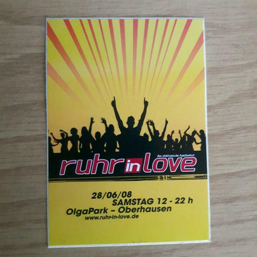 RUHR IN LOVE FESTIVAL, Verzenden, Zo goed als nieuw