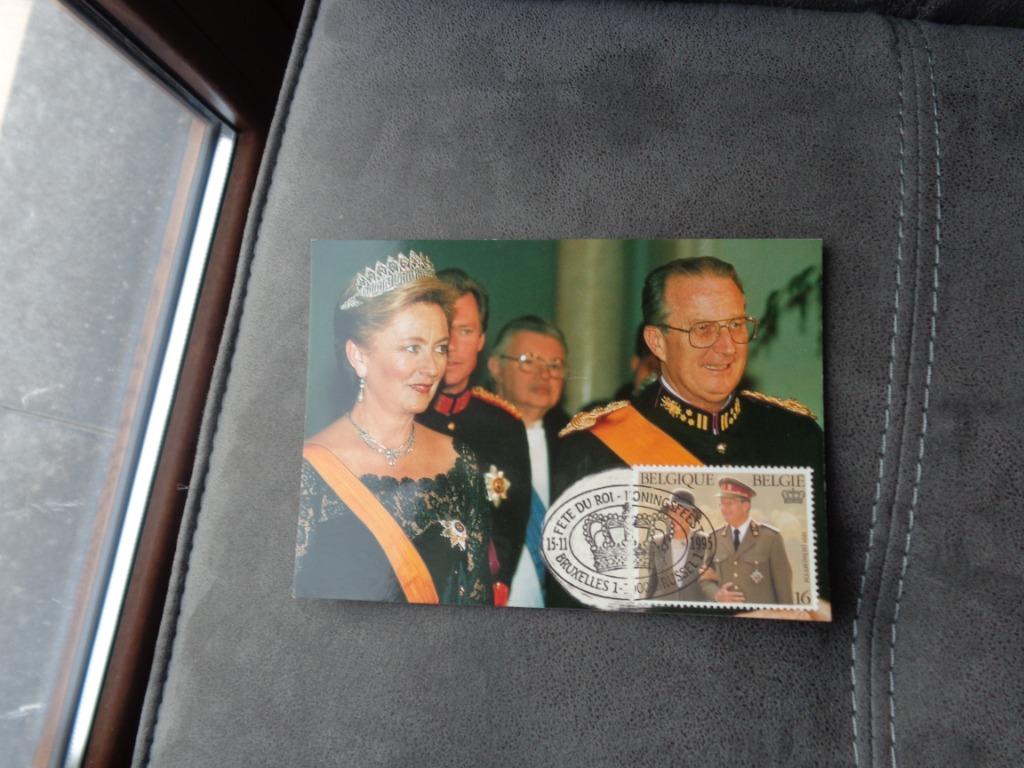 1 maximale kaart van 1995 Albert + Paola (postzegel 2621), Ophalen