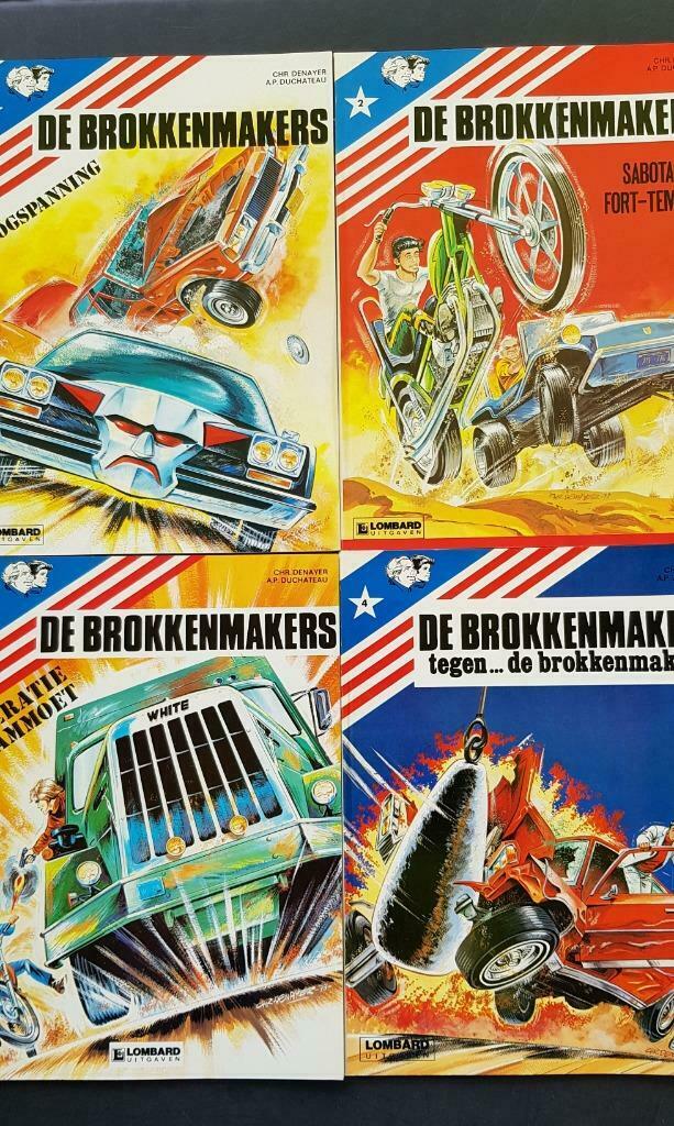 Strips Brokkenmakers (de) Le Lombard Denayer – Duchateau, Plusieurs BD, Enlèvement, Utilisé, Denayer – Duchateau