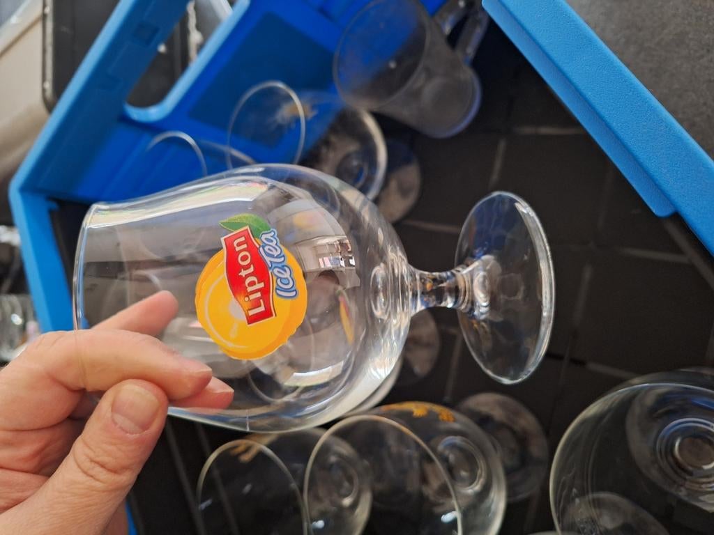 3 verres Lipton Ice Tea neufs, Collections, Enlèvement, Comme neuf