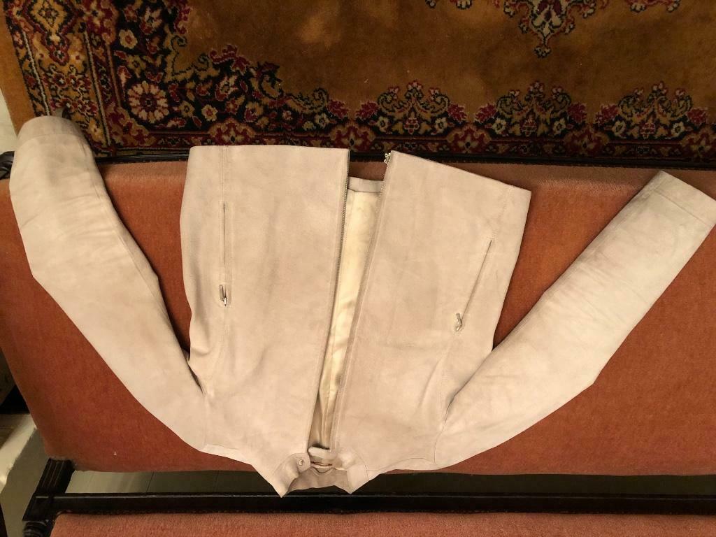 Veste en daim, Enlèvement ou Envoi, Porté, Taille 36 (S), Autres couleurs