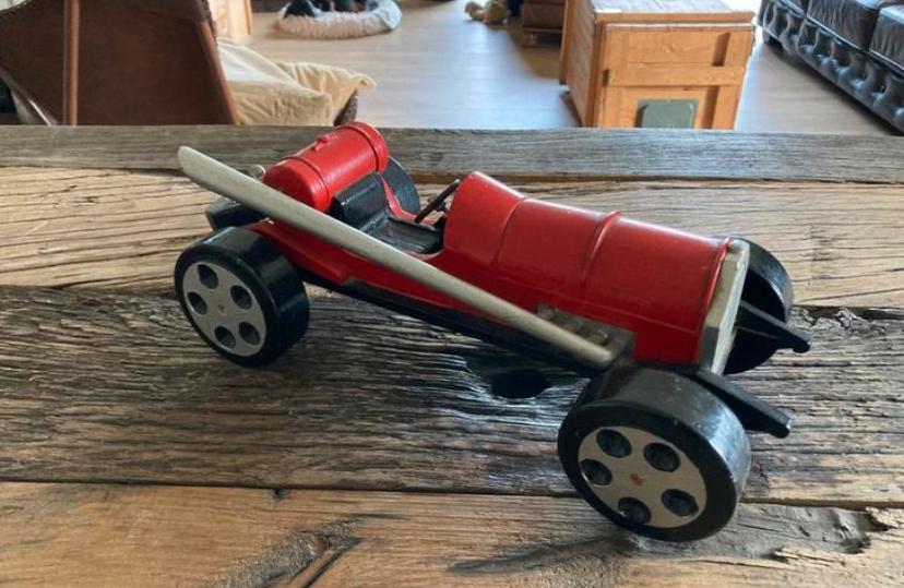 Modèle de voiture vintage en bois - voiture vintage, Enlèvement ou Envoi, Comme neuf