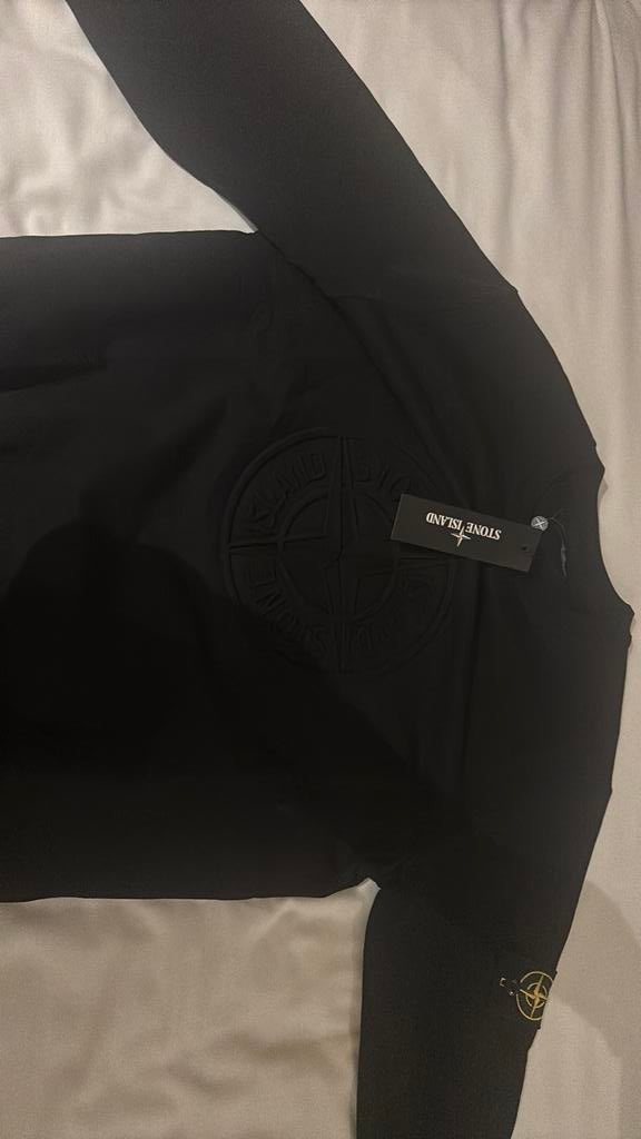 Stone island noir, Enlèvement ou Envoi, Comme neuf, Autres tailles, Noir
