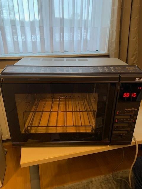 Philips combi-oven (hetelucht, magnetron, gril), Elektronische apparatuur, Ophalen, Gebruikt, Hete lucht, Vrijstaand