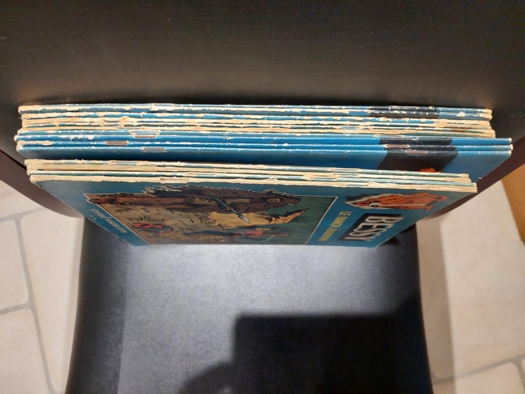 12 BESSY en 1è edition - vandersteen, Enlèvement ou Envoi, Utilisé