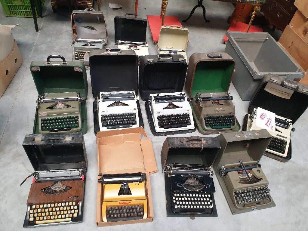 lot typemachines typemachine apart ook te koop, Ophalen, Gebruikt