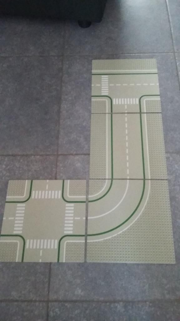 LEGO-platen, Ophalen, Gebruikt