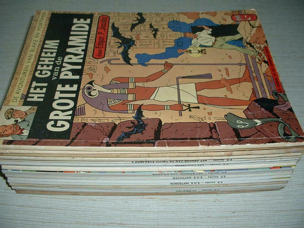 blake en mortimer strips lombard uitgave, Plusieurs BD, Enlèvement ou Envoi, Utilisé