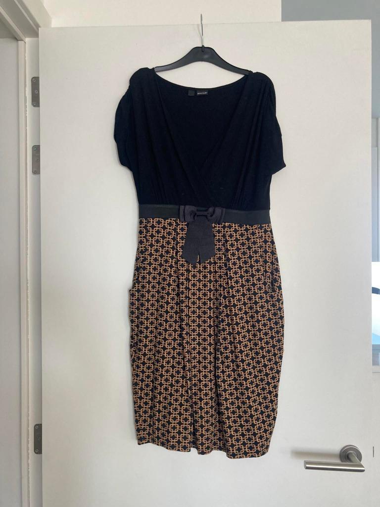 Jurk Bodyflirt maat 34/36 heel goede staat, Kleding | Dames, Zwart, Ophalen of Verzenden, Knielengte, Maat 36 (S)