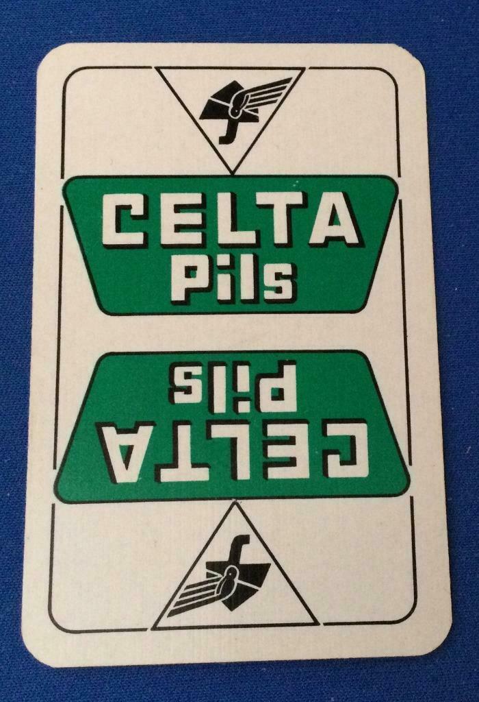 Speelkaart brouwerij Celta pils Meiresonne, Enlèvement ou Envoi, Comme neuf