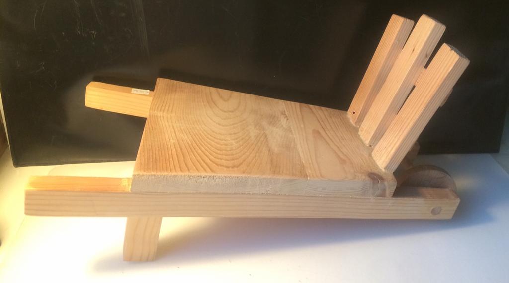 DIY kruiwagen in hout -50% nu 7.70€, Ophalen of Verzenden, Nieuw