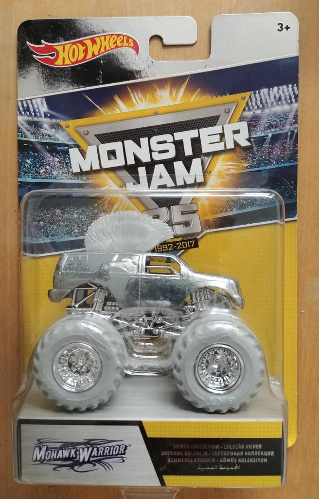 Hot Wheels Monster Truck Monster Jam Silver collectie, Ophalen of Verzenden