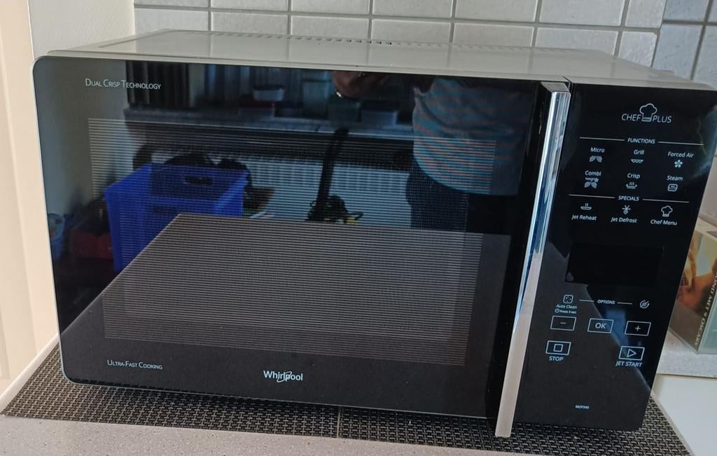 Grote, vrijstaande combimagnetron, Ophalen, Zo goed als nieuw, Oven
