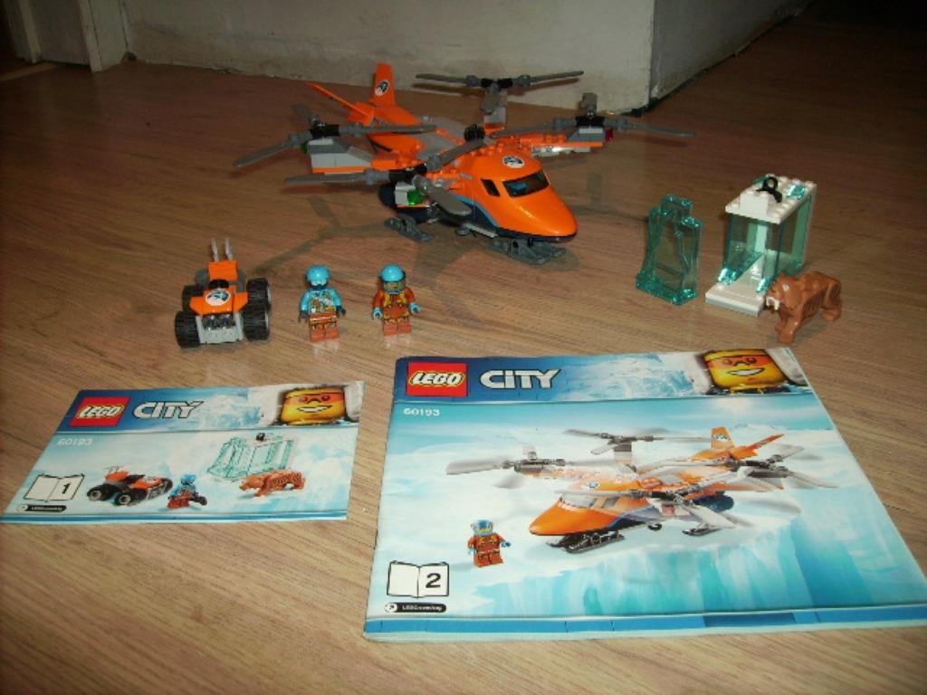 lego city artic 60193, Ophalen of Verzenden, Zo goed als nieuw, Complete set, Lego