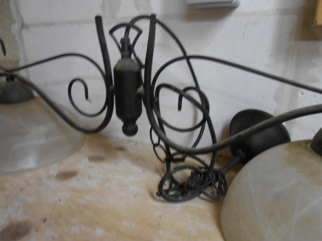 beau lustre de living, Maison & Meubles, Lampes | Lustres, Enlèvement, Comme neuf, Métal