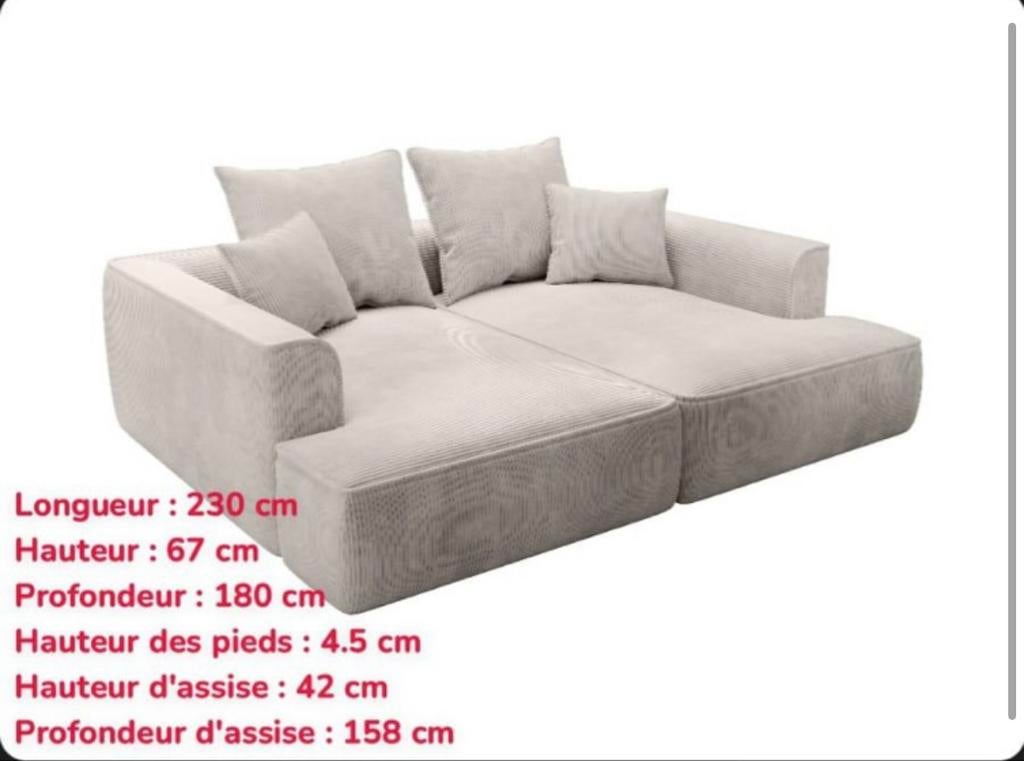 Nouveau canapé de salon, Enlèvement, Comme neuf